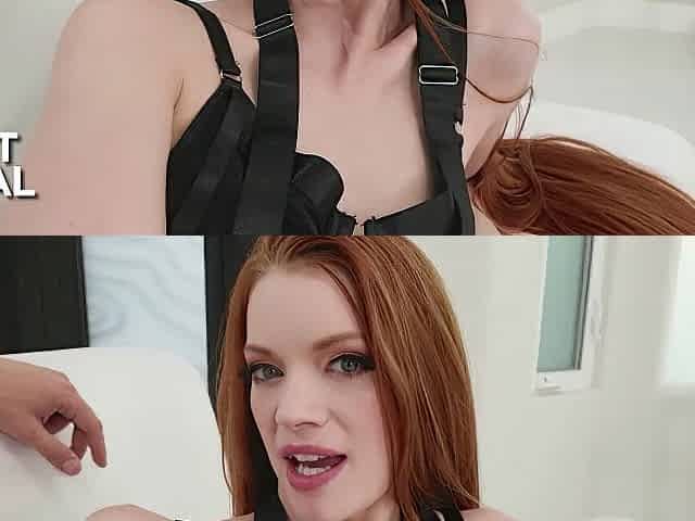 Redhead Chick Erin Everheart Face Banged and Fucked To Her Restriction
