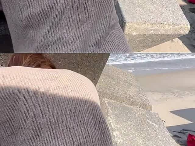 First Outdoor Sex in Complete Privacy