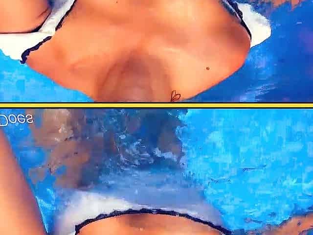 mother I'd like to fuck public braless compilation swimming clip