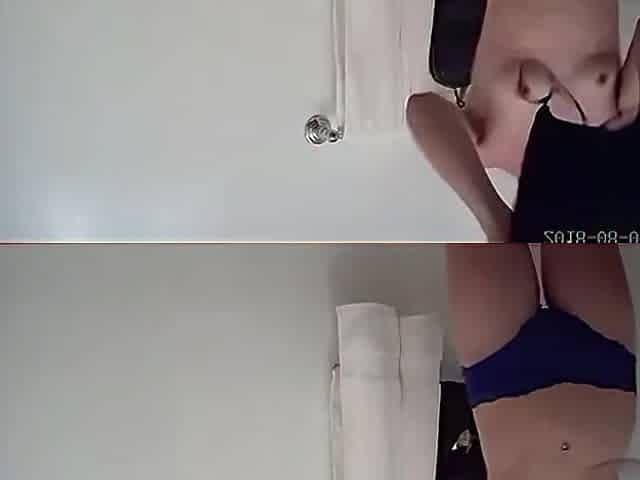 Landlord's hidden cam (fake) captures of girls in the shower of his B&B (part 2)