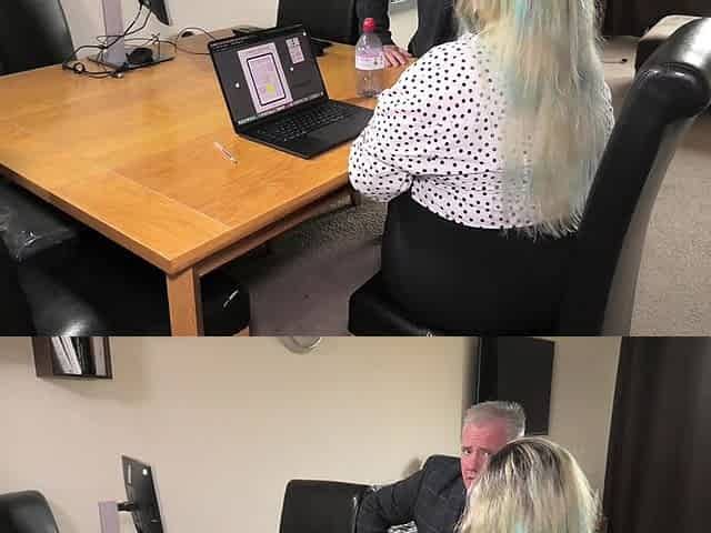 Boss Fucks Employee Over Table - Bambi