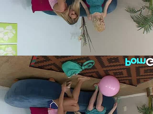 Blond Lesbos Make Love After Spending Time on The Beach