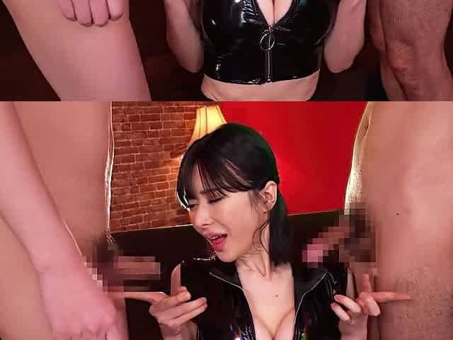 Keep Staring At The Dick! Dick-loving Older Stepsisters Devilish Vacuum Blowjob Honoka Tsujii