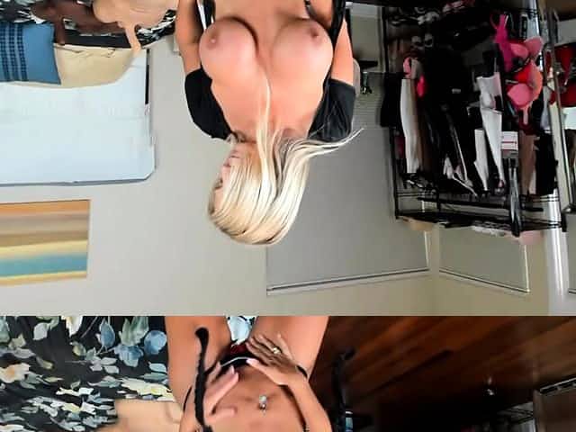 Hottie Blonde Sucking And Riding Her Male Sex Doll