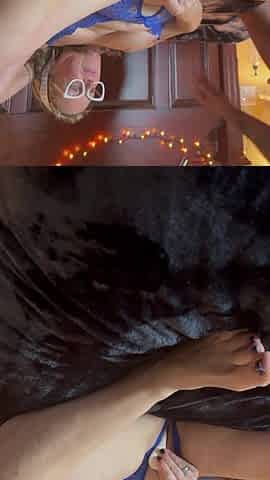 Couple Masturbate Together