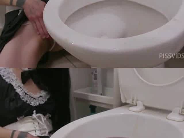 Naughty maid does a precious clean service