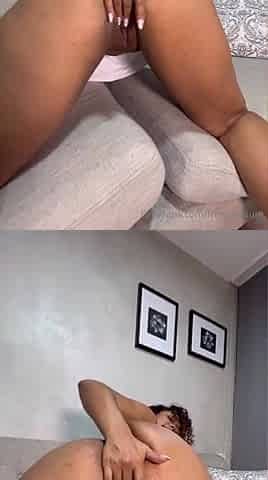Getting That Large Ebony Bubble Booty Stuffed By Large Ebony Rod