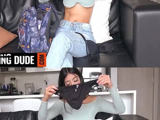 Amateur Latina Teen 18+ Tight Pussy Railed In Homemade Lingerie Photoshoot