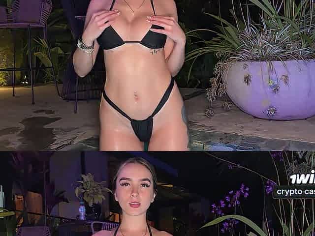 They bang me wildly in the jacuzzi! I love his large rod.