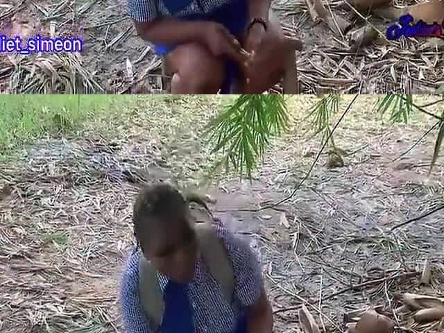 Julietsimeon The Girl, Was Fucked By A Farmer In The Bush