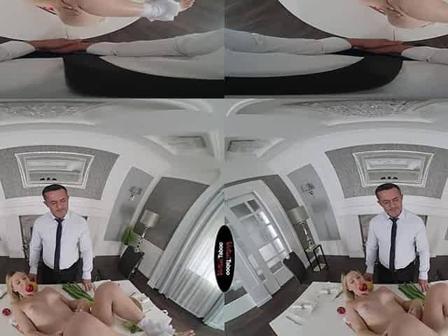 Lily Blossom, Karina King VR Porn: Happy Thanksgiving - VirtualTaboo