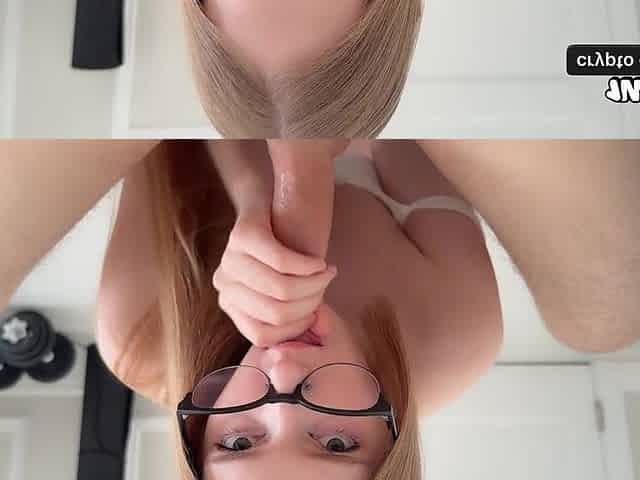 Golden-haired Stepsister Oral and Facial