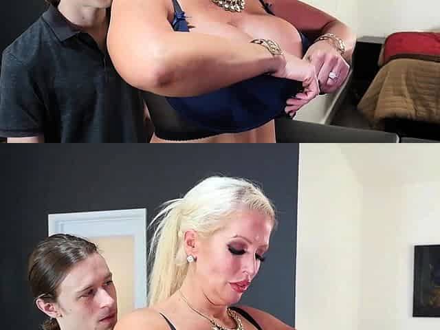 Big Boobs Cougar Makes Big Dick Hard