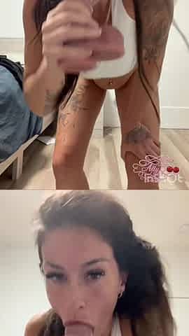 Hawt step mom bangs u hard making u cum unfathomable inside with Nikes