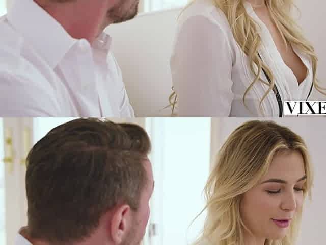 Sexy Fit Busty Blonde Lawyer Blair Williams Seduces Her Rich Boss To Enjoy His Huge Cock & Not Only