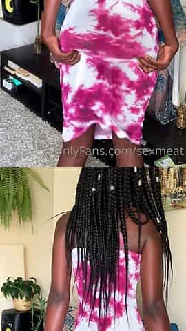 Hot Big Black Latina booty Black and Ebony