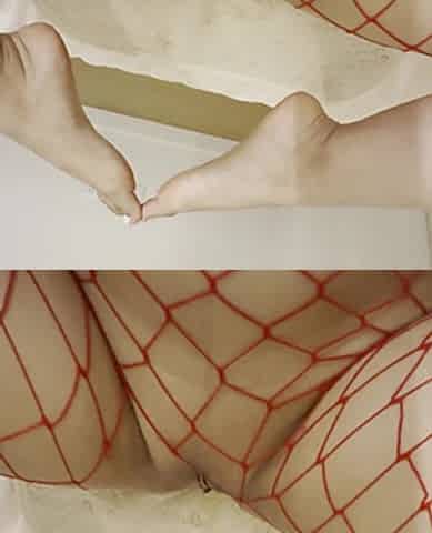 Dildo Drills Dripping Pussy POV