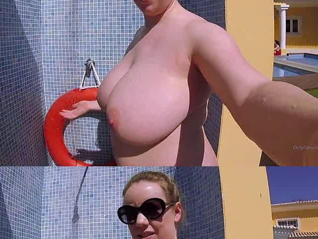 Big boobs milf masturbates with her dildo