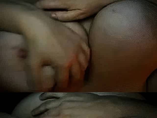 Big-tit Russian BBW Mom Plays on Skype