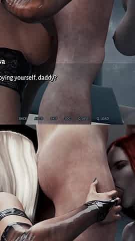 Cybernetic Seduction by 1thousand - Unexpected Threesome, Anal and Blow in a Row 34