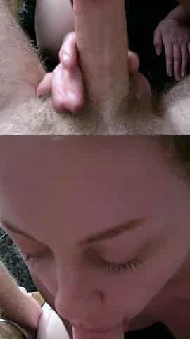 Hot amateur teen blowjob and facial HD video