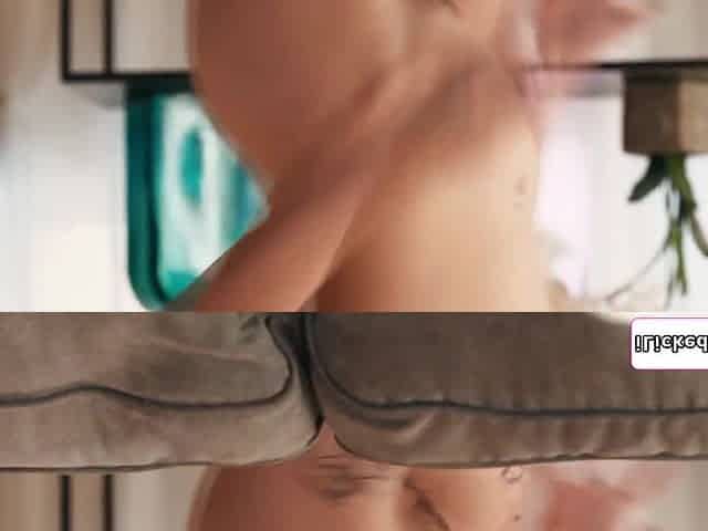 Lesbian stepdaughter rims then fucks stepmom with butt plug