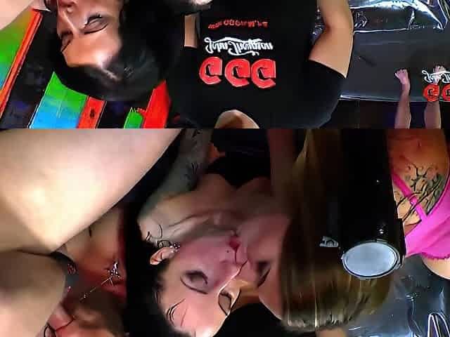 Tripple Teen 18+ Cum Swallow Piss Swapping A2m Gangbang