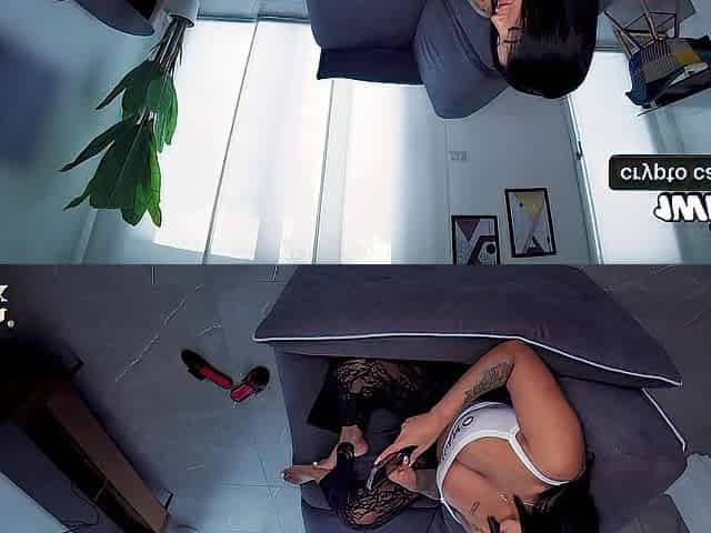 A large jock screws me in POV whilst I'm on the phone - Mariana Martix & Virtual Papi