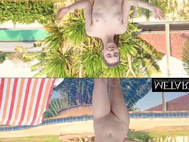Gorgeous Girl And Mary Fox - Watch Cute Redhead Dildo To A Noisy Orgasm Outdoors