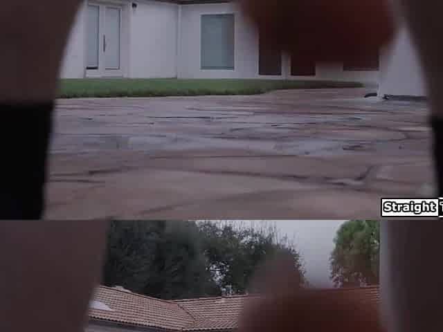 Boys wife turned into a spider monster and is on top of teen