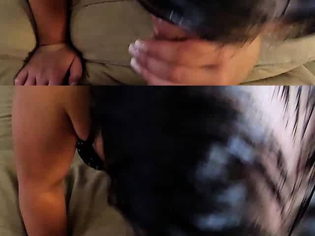 Amateur babe loves hardcore pumping action