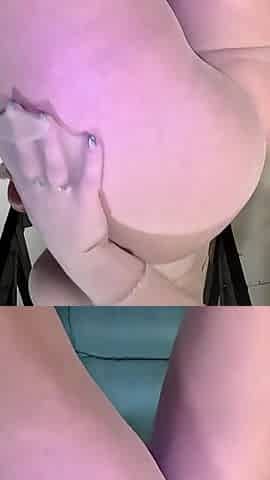 Pantyhose Encasement Masturbation - Dildo Penetration Through Nylon & Intense Orgasm