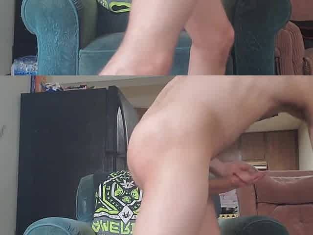 Monster dick jerks it hard - JustinConrad