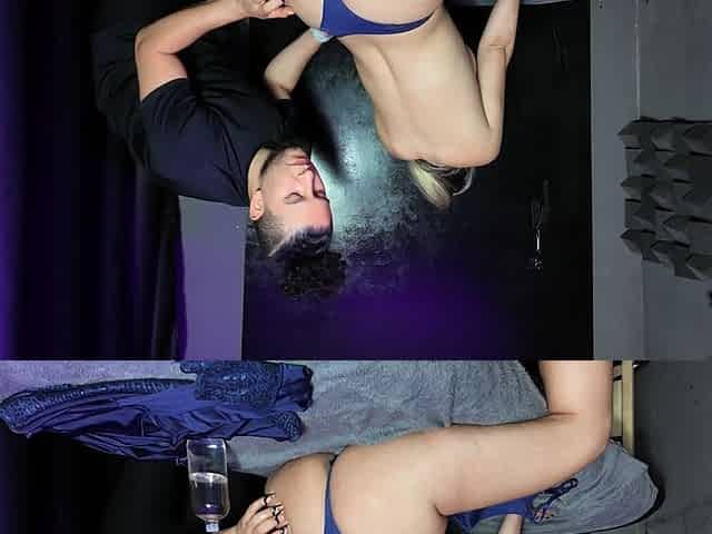 Very Sexy Blonde Squirting for the First Time