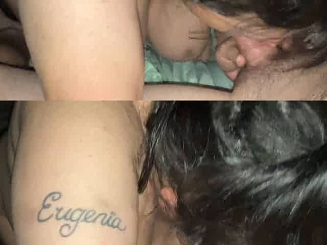 Latina sucking my cock