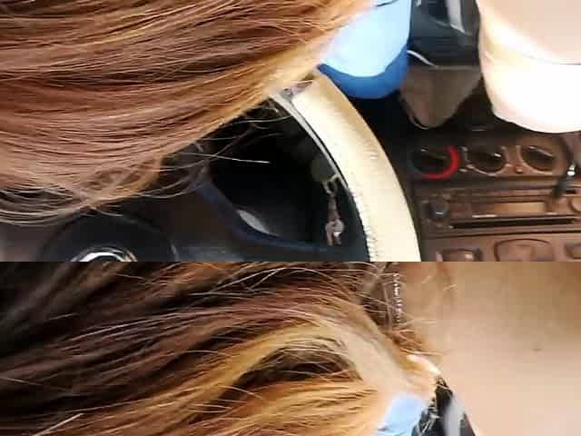 Giving an ORAL to my FRIEND'S HUSBAND WHILE HE DRIVES