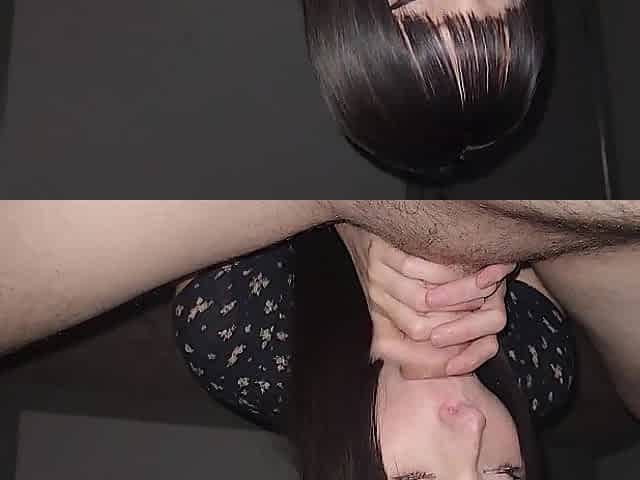 Chick giving the most excellent deepthroat