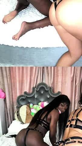 Lesbians fingering and licking