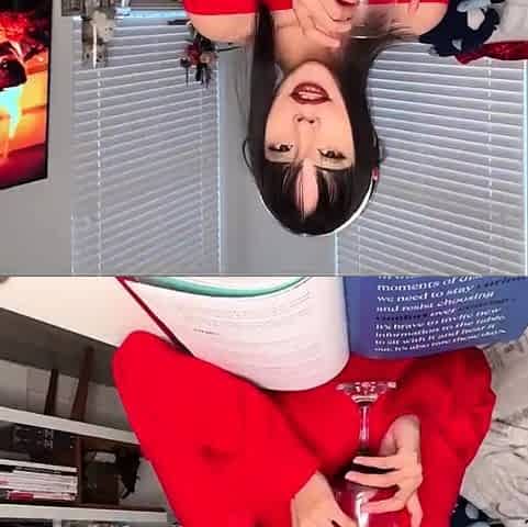 Hot asian teen solo