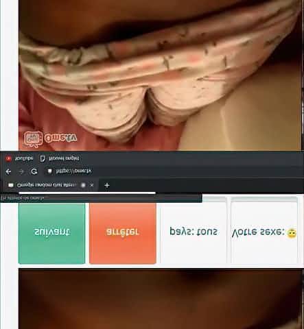 Black Omegle Teen Show me everything