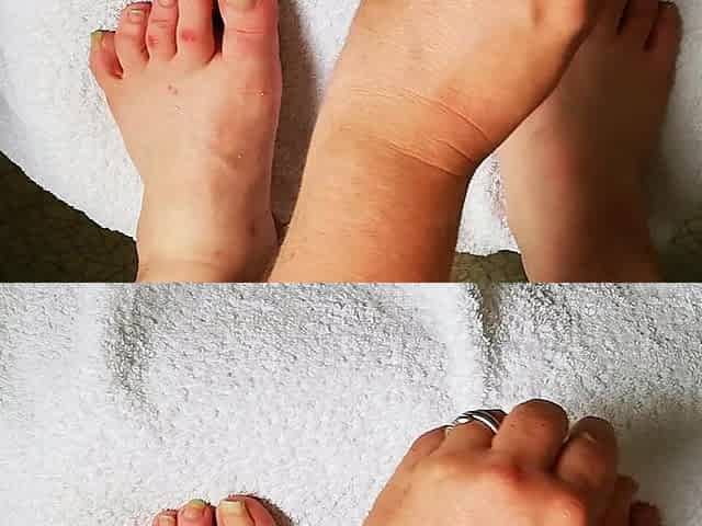 Enjoyment with nail polish