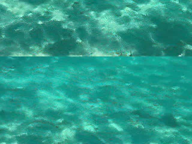My bare diving on a public beach - rate what I can do underwater