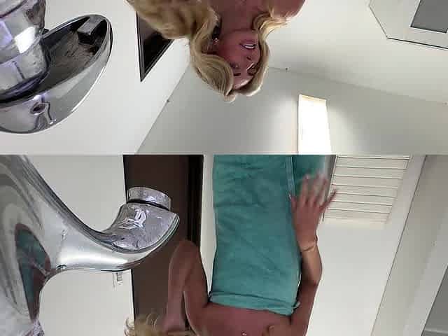 WHORE BANGED by HUNG STRANGER in coed gym locker room - bonnie blue x van wylde