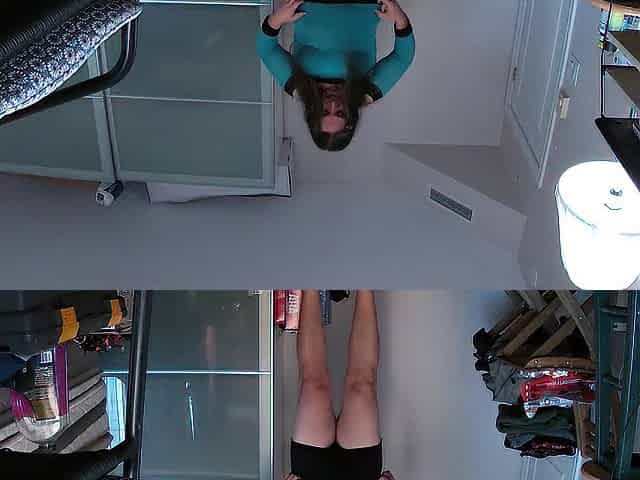Large kewl Booty sissy makes a immodest Movie scene