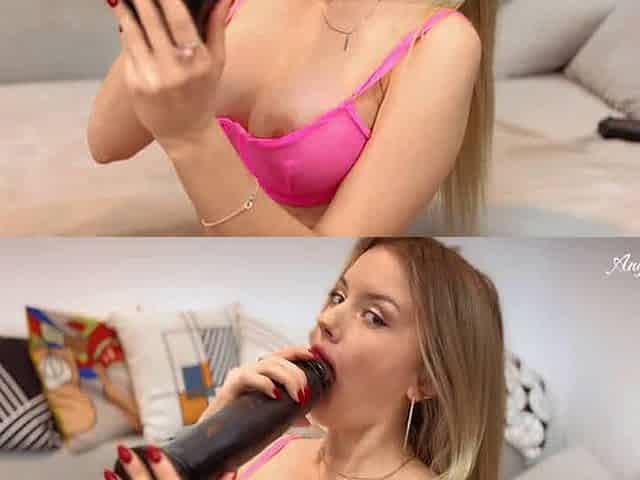 Blode loves black cock