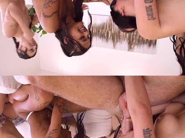 Lucky Guy With Four Slutty Girls - Amateur sex