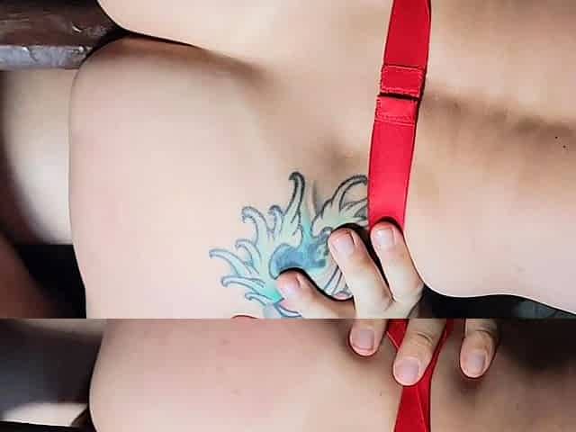 Babe bobbi brixten takes big cock
