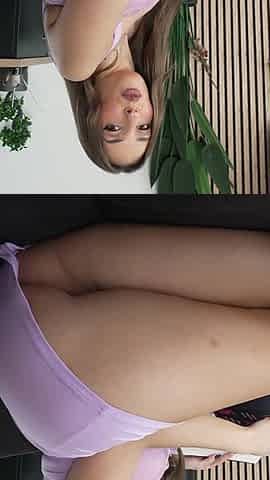 I Caught My Stepsis with No Panties on the Couch - Realsweetbunny