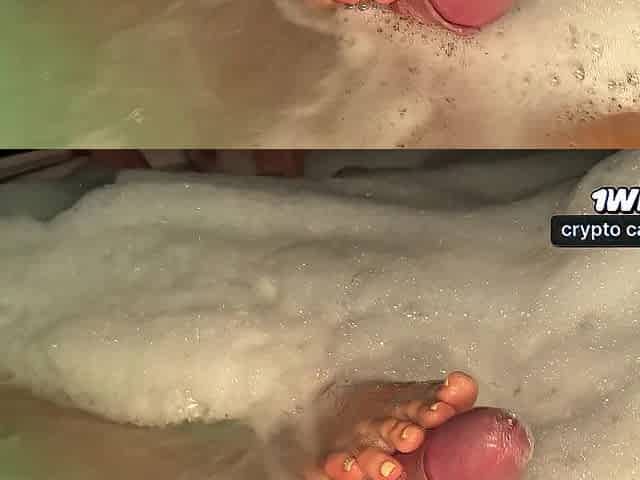 Banging with a stranger in the hotel jacuzzi! Abby love