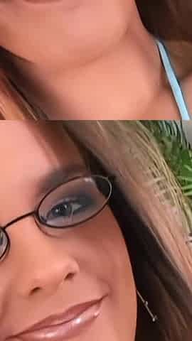 Her Smart Glasses Slide of as She Gets a Healthy Dose of Cum in Mouth.